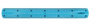 Linex Flex Silikonové ohebné rýsovací pravítko - modré