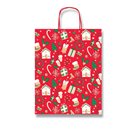 Vánoční dárková taška Fantasia Christmas 26 × 34,5 × 12 cm