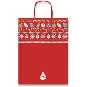 V&#225;nočn&#237; d&#225;rkov&#225; taška Decori di Natale 36 &#215; 46 &#215; 12 cm