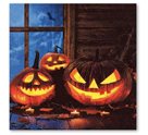 Stil Ubrousky 33 × 33 dekorativní - halloweenské dýně