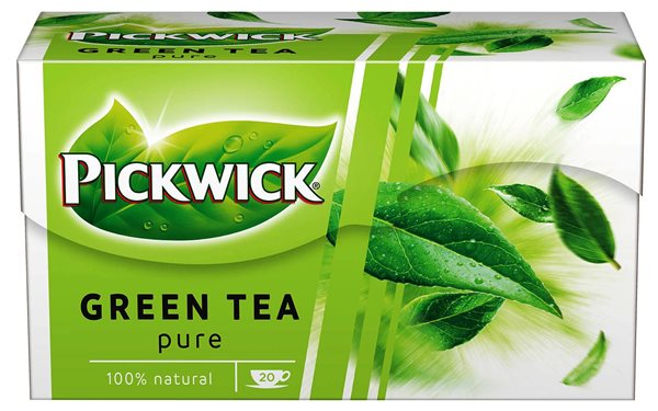 Levně Pickwick zelený čaj 20 × 2 g