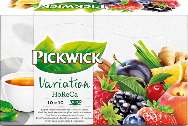 Levně Pickwick černý čaj HoReCa variace 100 ks