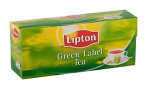 Zelený čaj Lipton Green label 25 × 2 g