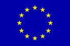 Vlajka EU - prapor, karabiny na zavěšení 90 × 60
