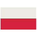 Stolní vlaječka Polsko - praporek s návlekem 11×16,5