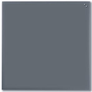 NAGA skleněná magnetická tabule 100 x 100 cm, šedá