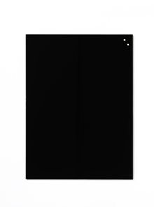 NAGA skleněná magnetická tabule 60 x 80 cm, černá