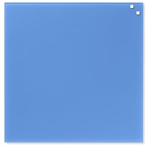 NAGA skleněná magnetická tabule 45 x 45 cm, kobalt. modrá