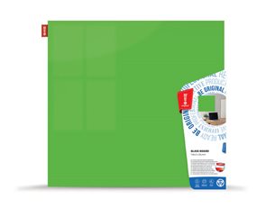 Memoboards Skleněná magnetická tabule 45 × 45 cm, zelená