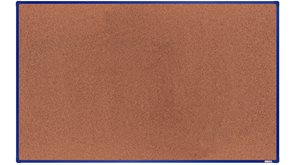 boardOK Korková tabule s hliníkovým rámem 200 × 120 cm, modrý rám