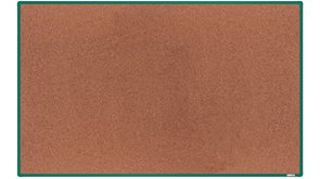 boardOK Korková tabule s hliníkovým rámem 200 × 120 cm, zelený rám