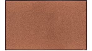 boardOK Korková tabule s hliníkovým rámem 200 × 120 cm, hnědý rám