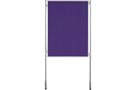 Textilní paraván ekoTAB 120 × 90 cm, fialový