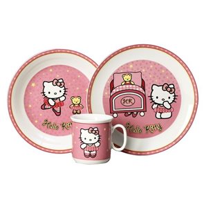 Dětský jídelní set Hello Kitty