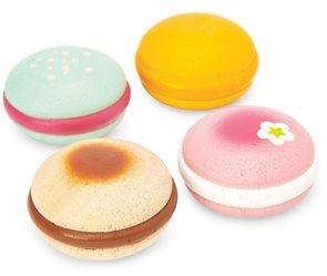 Makronky - dřevěné sladkosti