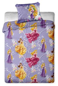 Jerry Fabrics povlečení Princess fialová polyester 140x200 70x90