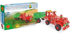 Malý konstruktér - FARMER Traktor s přívěsem (Zemědělské stroje)