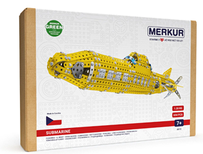 Merkur - Ponorka, 654 dílků