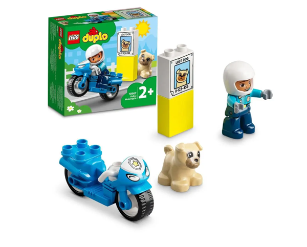 Levně LEGO DUPLO® 10967 Policejní motorka