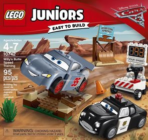 LEGO Juniors 10742 Závodní okruh Willyho kopec