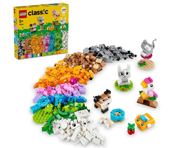 Levně LEGO® Classic 11034 Tvořiví mazlíčci