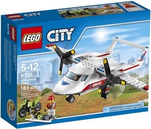 LEGO City 60116 Záchranářské letadlo