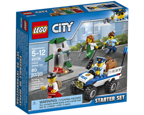 LEGO City 60136 Policie startovací sada