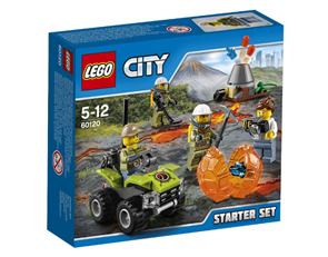LEGO City 60120 Sopečná startovací sada, 5-12 let