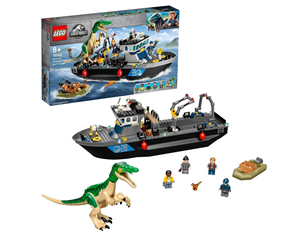 LEGO® Jurassic World™ 76942 Útěk Baryonyxe z lodě