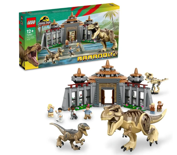 Levně LEGO® Jurassic World™ 76961 Návštěvnické centrum: útok T-rexe a raptora