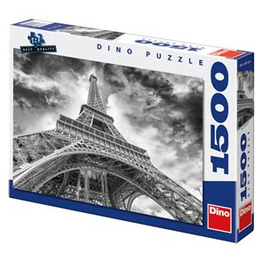 Puzzle Mračna nad Eiffelovkou 1500 dílků