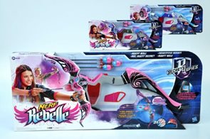 Nerf Rebelle Luk Agent plast se š&#237;py 3ks asst 3 barvy v krabici