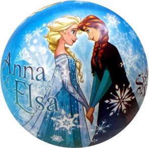 Míč Anna a Elsa průměr 23cm Ledové království