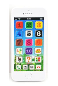 Krtkův naučn&#253; mobil telefon s krytem Krtek plast 13 x 6 cm na baterie se zvukem