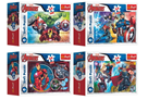 Minipuzzle Avengers/ Hrdinové 54 dílů, mix druhů