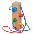 Barevné kolíky - dřevěná hračka