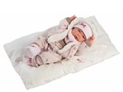 Llorens 73882 NEW BORN - realistická panenka miminko s celovinylovým tělem - 40 cm