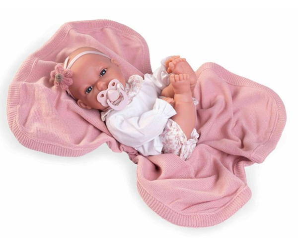 Levně Antonio Juan 70358 TONETA - realistická panenka miminko se speciální pohybovou funkcí, Sleva 153%