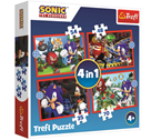 Puzzle Sonic - Dobrodružná jízda 4 v 1
