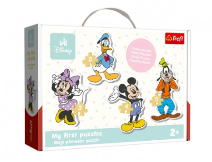 Baby puzzle Mickey Mouse a přátelé 14 dílků