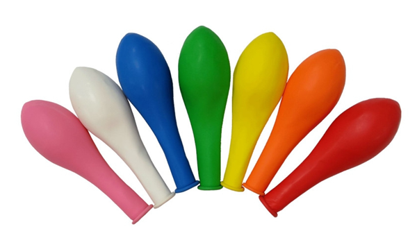 Balónek CONCORDE 23cm, sáček 12ks, mix barev