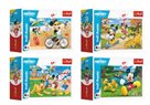 Minipuzzle 54 dílků Mickey Mouse Disney/ Den s přáteli - mix druhů