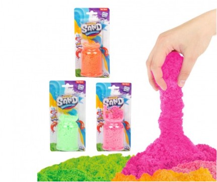 Kouzelný písek pomalu tekoucí tvořivá tvarovací hmota sliz 25g