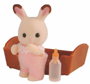 Sylvanian Families Baby "chocolate" králík