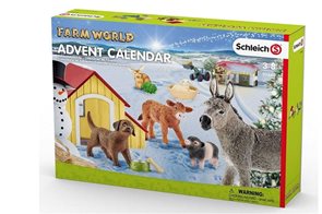 Schleich 97448 Adventní kalendář zvířátka ze statku