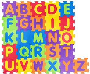 Pěnov&#233; puzzle - Abeceda
