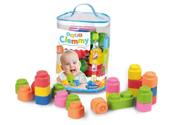 Clemmy baby - Kostky soft 48 ks