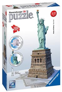 Puzzle 3D Socha Svobody, 108 dílků