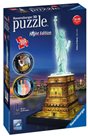 Puzzle 3D Socha Svobody (Noční edice), 108 dílů