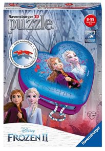 Puzzle - Srdce Frozen 2, 54 dílků